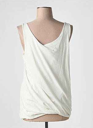 Débardeur stretch sans manche gris YAYA femme