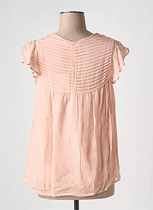 Blouse manches courtes manches courtes rose INDI & COLD femme