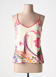 Top tissage jersey fines bretelles beige ALDO MARTIN'S femme