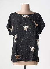 Blouse noir YAYA pour femme seconde vue