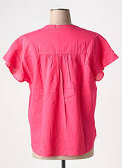 Blouse rose AMOUR pour femme seconde vue