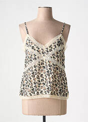 Top beige FIVE pour femme seconde vue