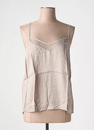 Top gris YAYA pour femme