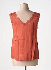 Top orange CREAM pour femme seconde vue