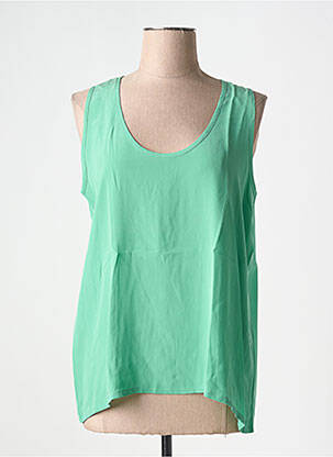 Top vert TOUPY pour femme