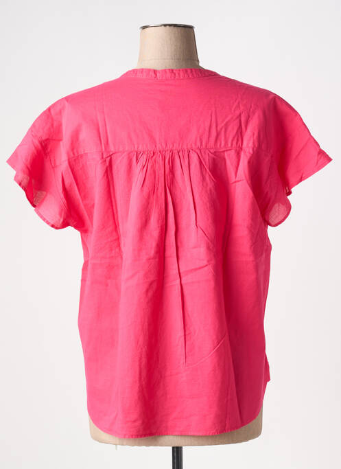 Blouse rose AMOUR pour femme