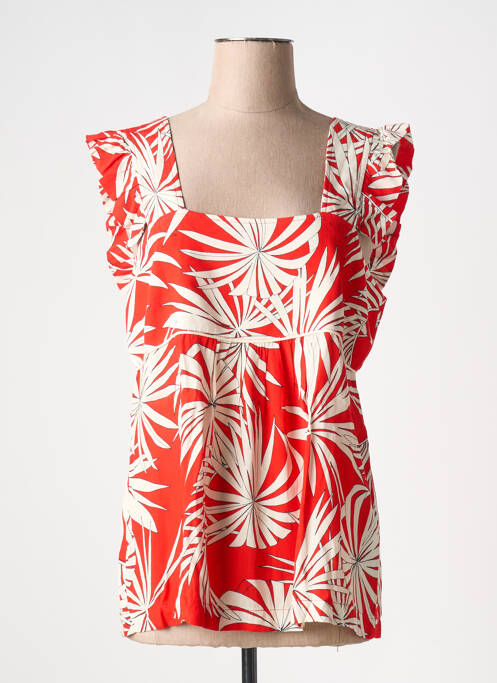 Blouse rouge LA PETITE FRANCAISE pour femme