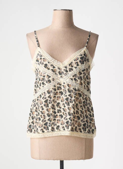 Top beige FIVE pour femme