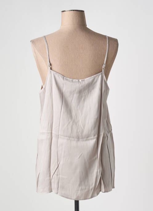 Top argent YAYA pour femme