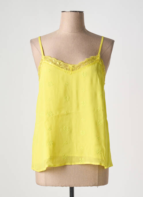 Top jaune INDI & COLD pour femme