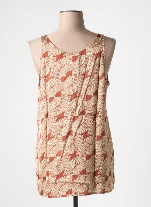 Top marron YERSE pour femme