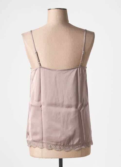 Top marron YERSE pour femme