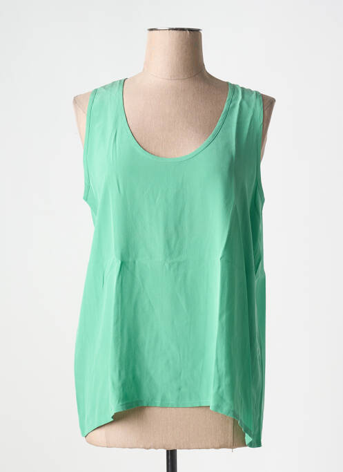 Top vert TOUPY pour femme