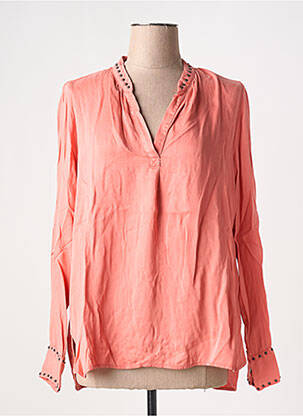 Blouse manches longues manches longues orange FIVE femme
