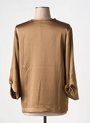 Blouse manches 3/4 manches 3/4 vert TOUPY femme
