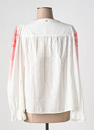Blouse manches longues manches longues blanc FABIENNE CHAPOT femme