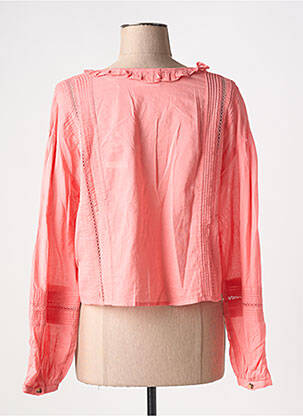 Chemisier manches longues manches longues rose SCOTCH & SODA femme
