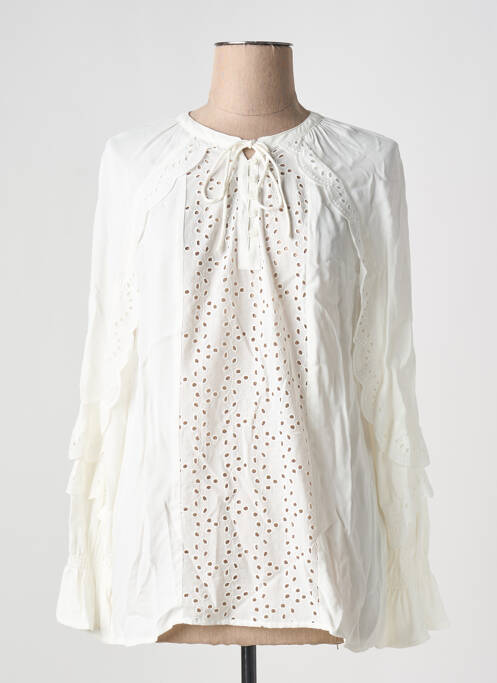 Blouse blanc YAYA pour femme