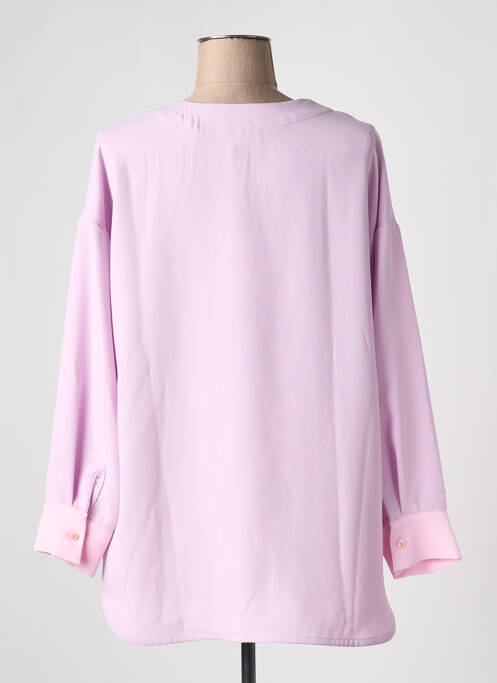 Blouse violet TOUPY pour femme