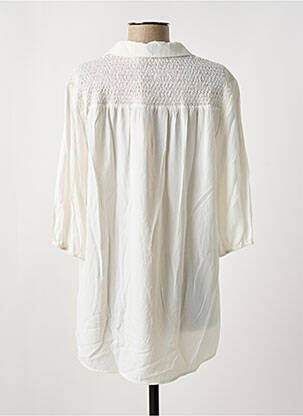 Blouse manches 3/4 manches 3/4 blanc CREAM femme
