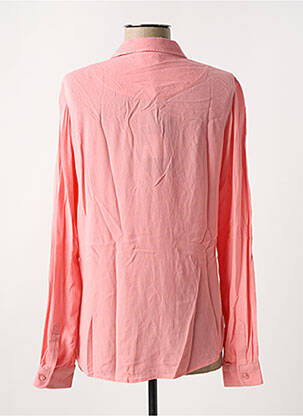 Chemisier coupe cintrée manches longues rose ZILCH femme