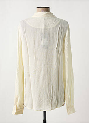Chemisier coupe cintrée manches longues beige ZILCH femme