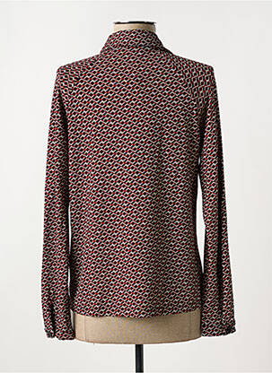 Chemisier coupe cintrée manches longues noir ZILCH femme