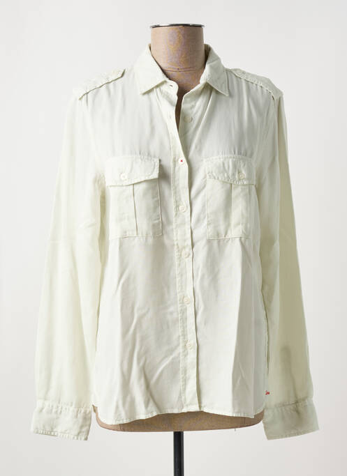 Chemisier blanc AMOUR pour femme