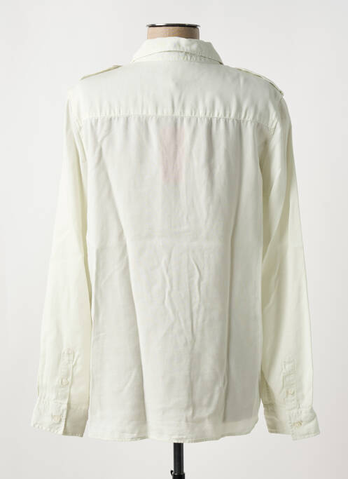 Chemisier blanc AMOUR pour femme