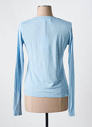 T-shirt manches longues manches longues bleu AMERICAN VINTAGE femme