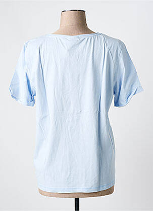 Blouse manches courtes bleu CREAM femme