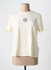 T-shirt beige SCOTCH & SODA pour femme seconde vue