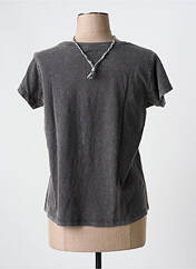T-shirt gris ONE TEE pour femme seconde vue