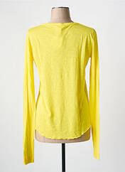 T-shirt jaune AMERICAN VINTAGE pour femme seconde vue