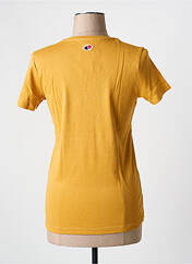 T-shirt jaune LA PETITE FRANCAISE pour femme seconde vue