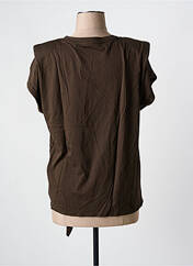 T-shirt marron YAYA pour femme seconde vue