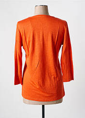 T-shirt orange MAJESTIC FILATURES pour femme seconde vue