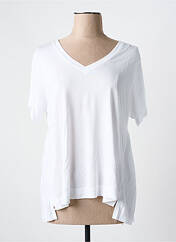 Tunique manches courtes blanc HANA SAN pour femme seconde vue