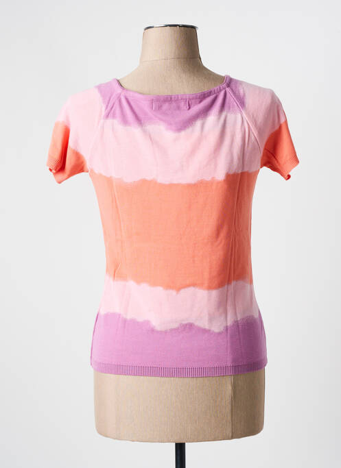 Pull coupe cintrée manches courtes rose ALDO MARTIN'S femme