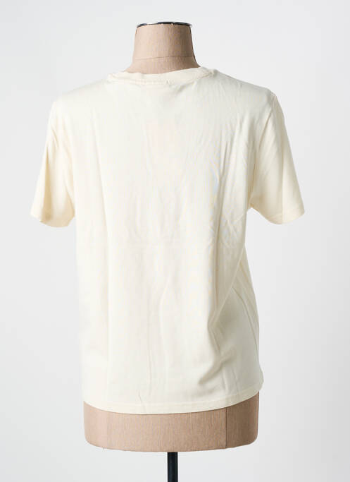 T-shirt beige SCOTCH & SODA pour femme