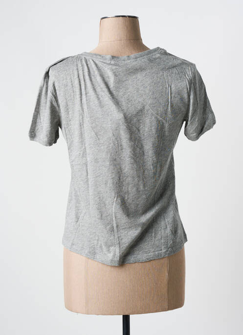 T-shirt gris AMERICAN VINTAGE pour femme