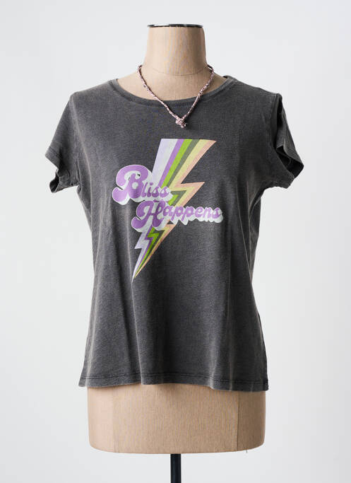 T-shirt gris ONE TEE pour femme