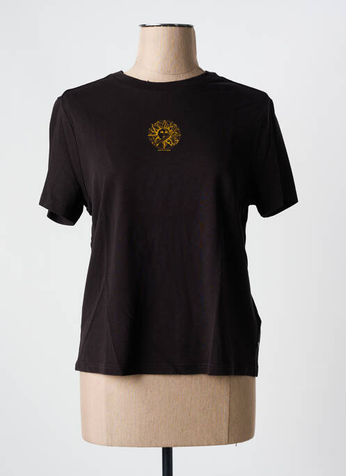 T-shirt marron SCOTCH & SODA pour femme