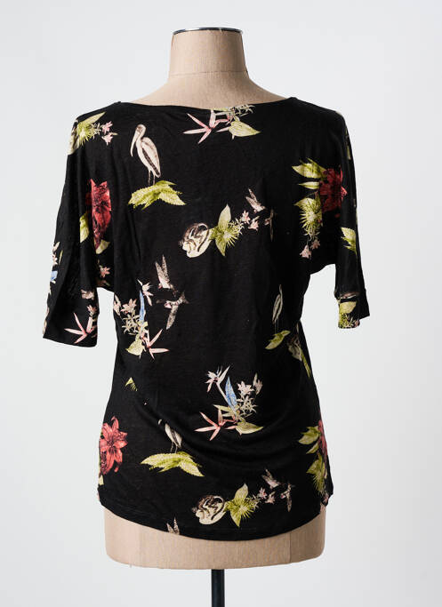 T-shirt noir YAYA pour femme