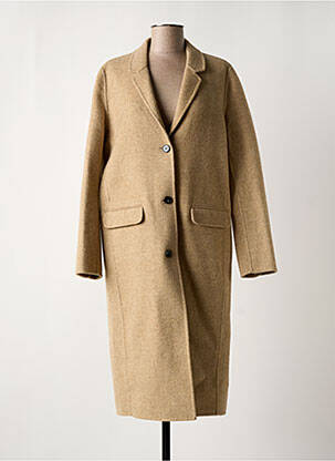Manteau long marron HARTFORD pour femme
