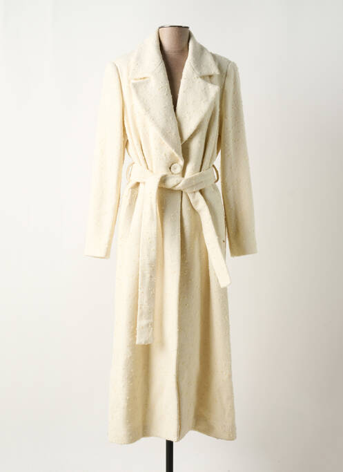 Manteau long beige KOCCA pour femme