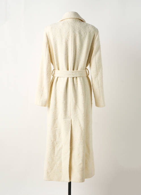 Manteau long beige KOCCA pour femme