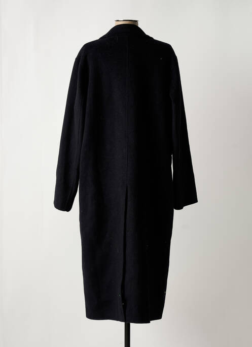 Manteau long noir FIVE pour femme