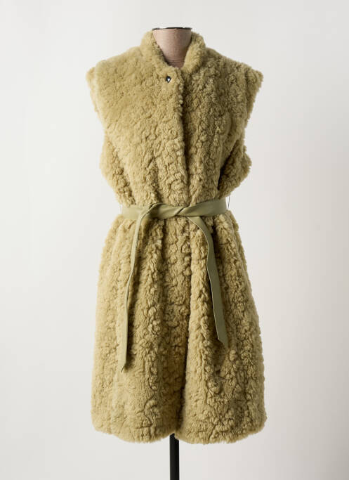 Manteau long vert OAKWOOD pour femme