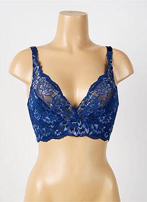 Soutien-gorge sans armature haut soutien-gorge emboitant bleu TRIUMPH femme